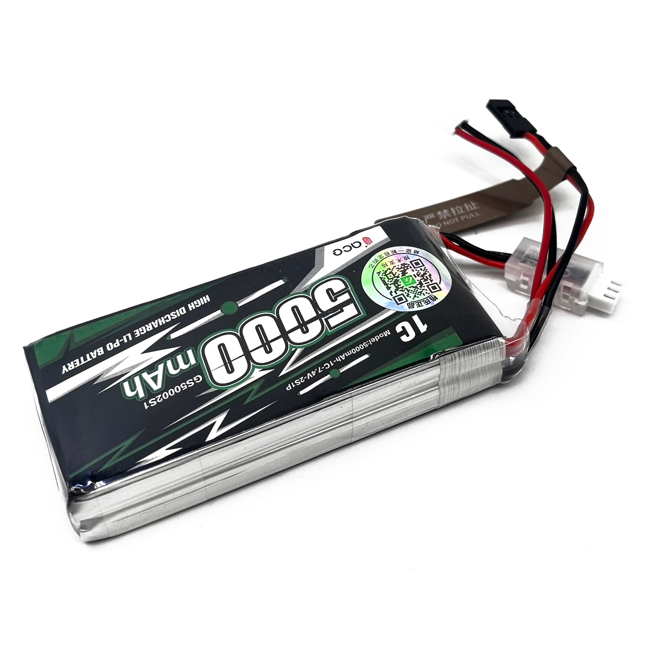 FMA ACE 7.4V 2400/3600/5000mAh Li-Po Battery for Futaba RC Receiver TX RX T8FG | 2S1P Rechargeable
