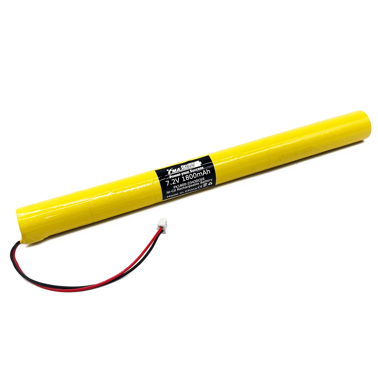 7.2V Ni-MH Ni-Cd Rechargeable Battery for Stairwell Staircase Exit LED Emergency Lighting Battery Backup