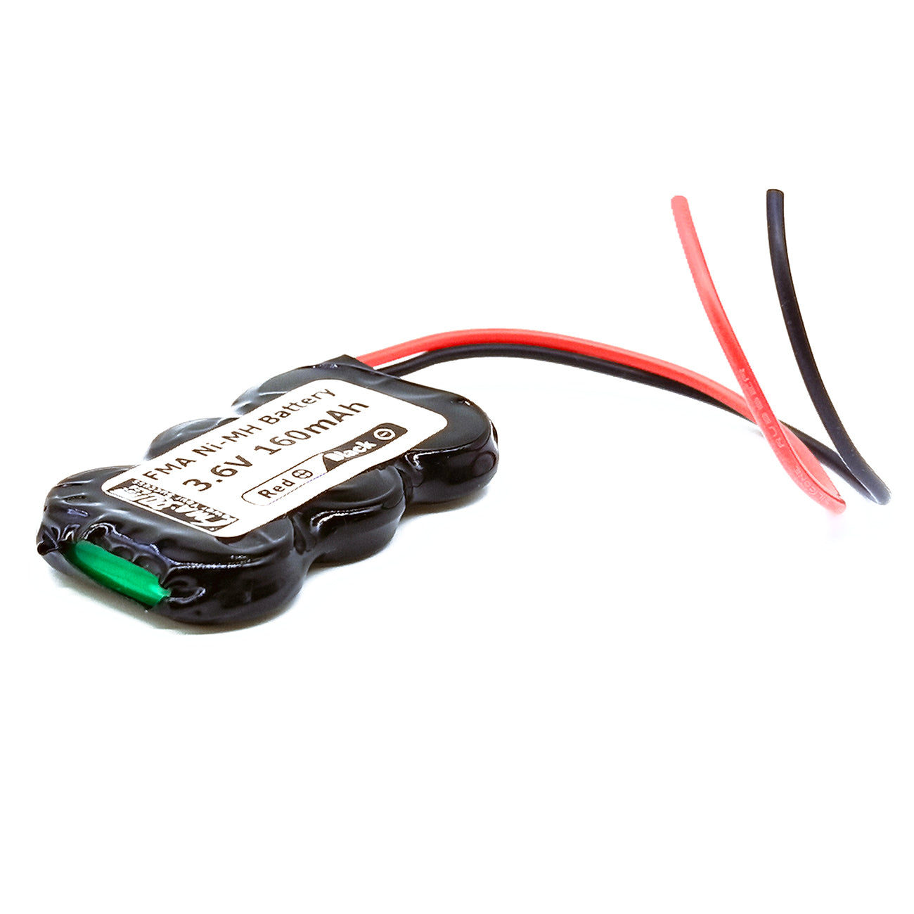 3.6V Ni-MH Rechargeable Button Battery 3-Pack for Remote Controls, Sensors & PLC 40/80/160mAh