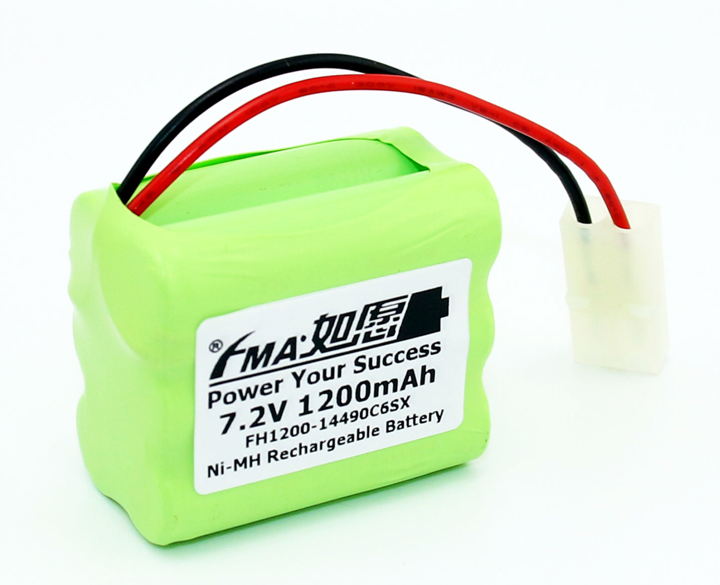 7.2V Ni-MH/Ni-Cd Rechargeable Battery Pack 600-2000mAh for RC Car Boat Model Toy | SMP / Tamiya Connector