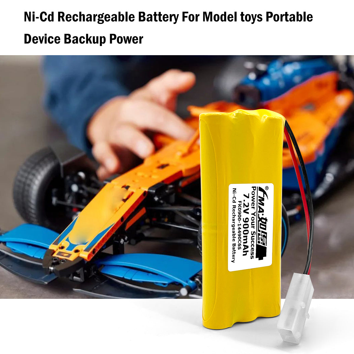 Ni-MH Ni-Cd 7.2V 0.6-2Ah battery for Remote Control Racing Model car Voice toy