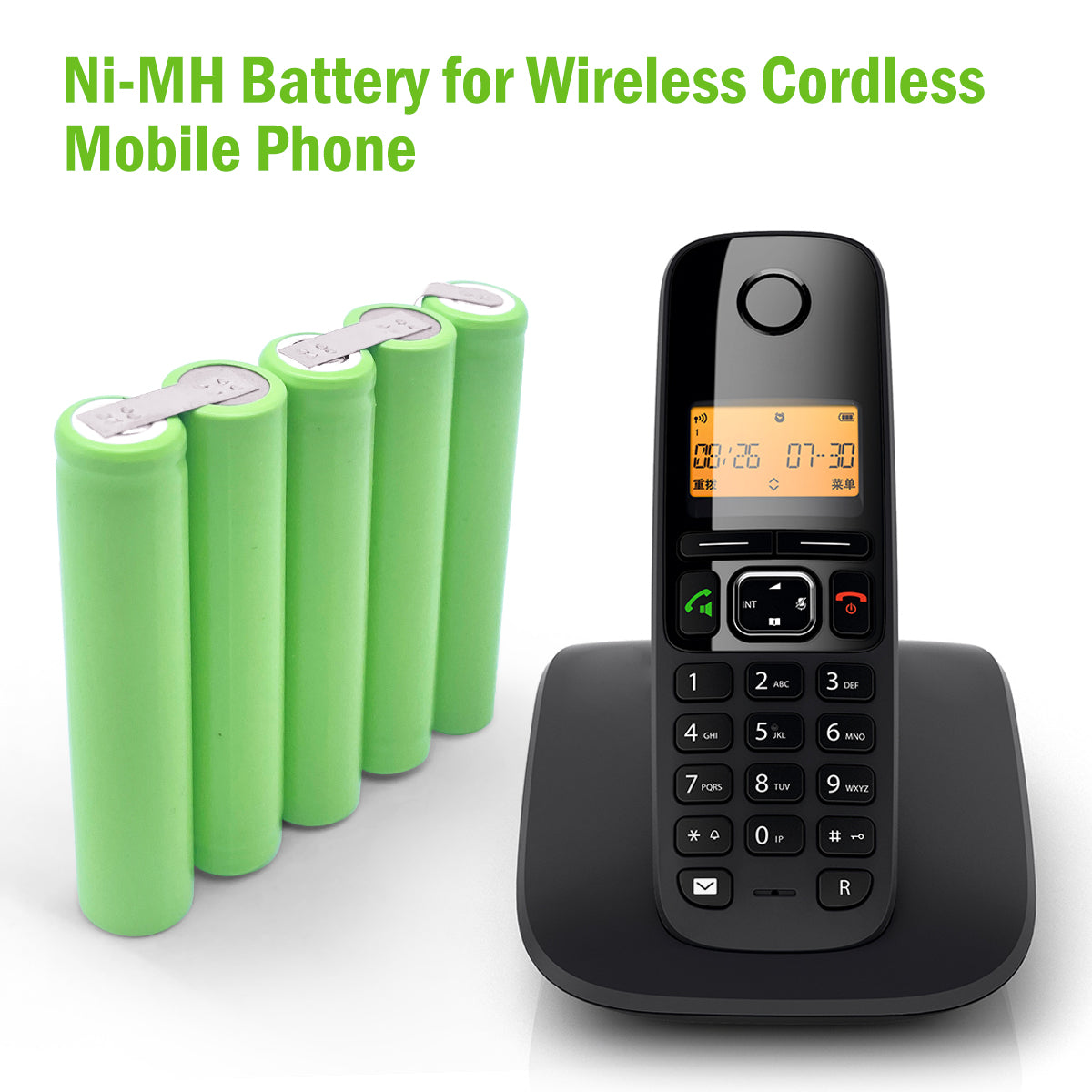 FMA Battery Ni-MH battery Motorola 6V 850mAh-Wide application
