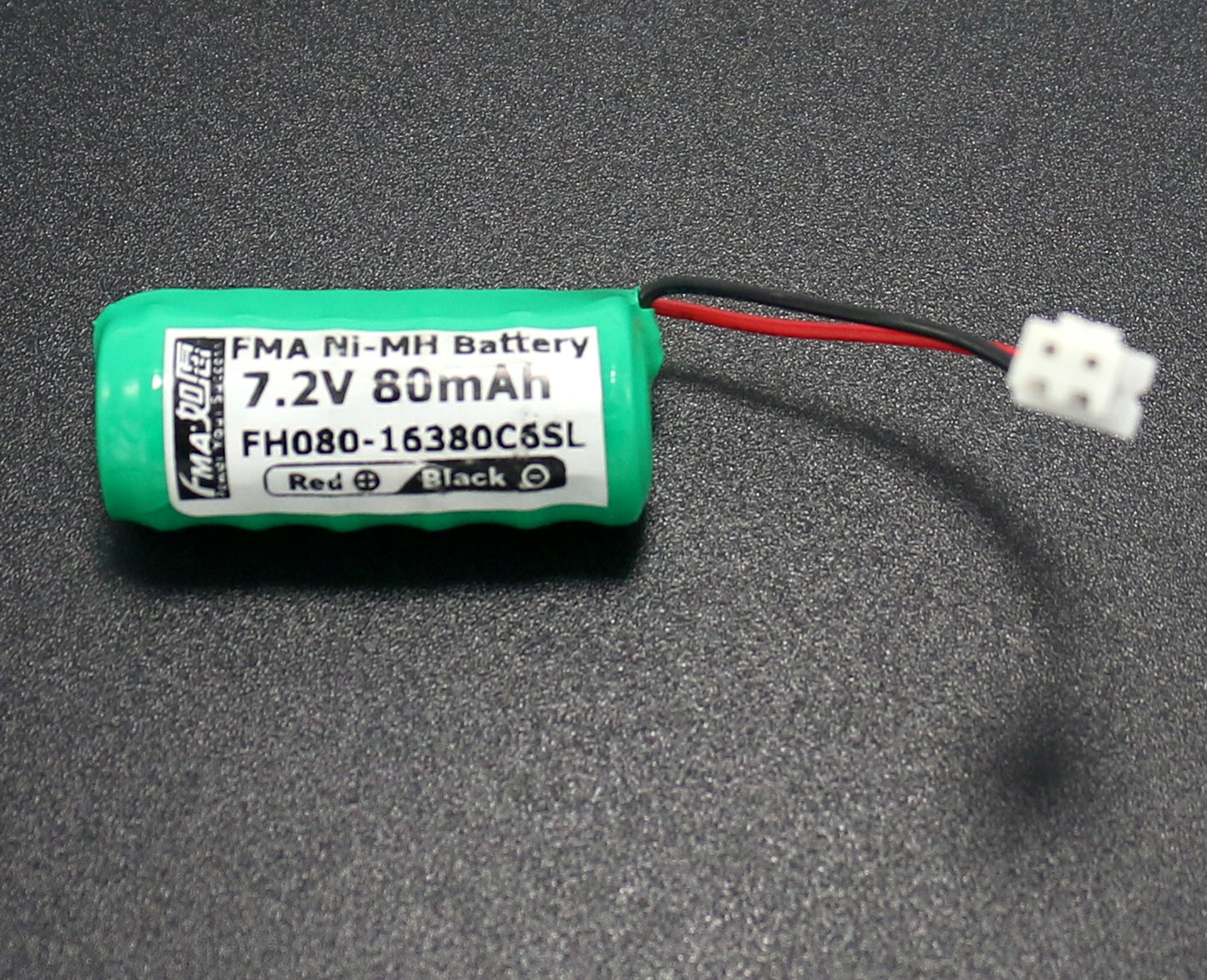 FMA 7.2V 80mAh Ni-MH Rechargeable Battery for GETRONICS Gtalarm GT945 Car Alarm Siren | 6SX / 6SL / 6SH Cell Types