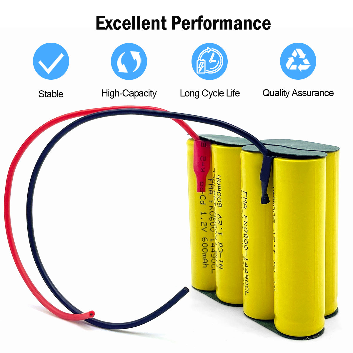 Ni-MH 7.2V 600-2000mAh Battery DIY Portable Label Printer BRADY TL S2200