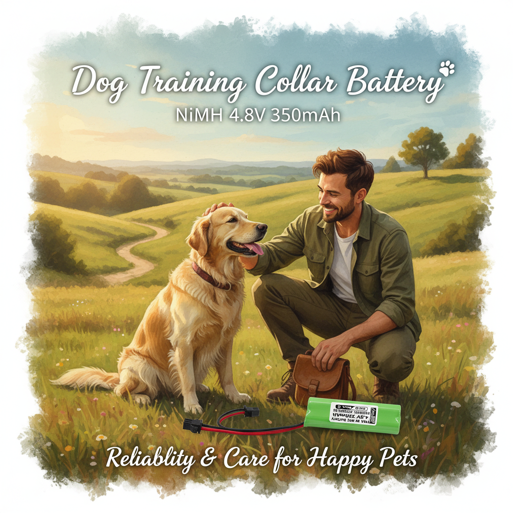 Dog Training Collar Battery Poster