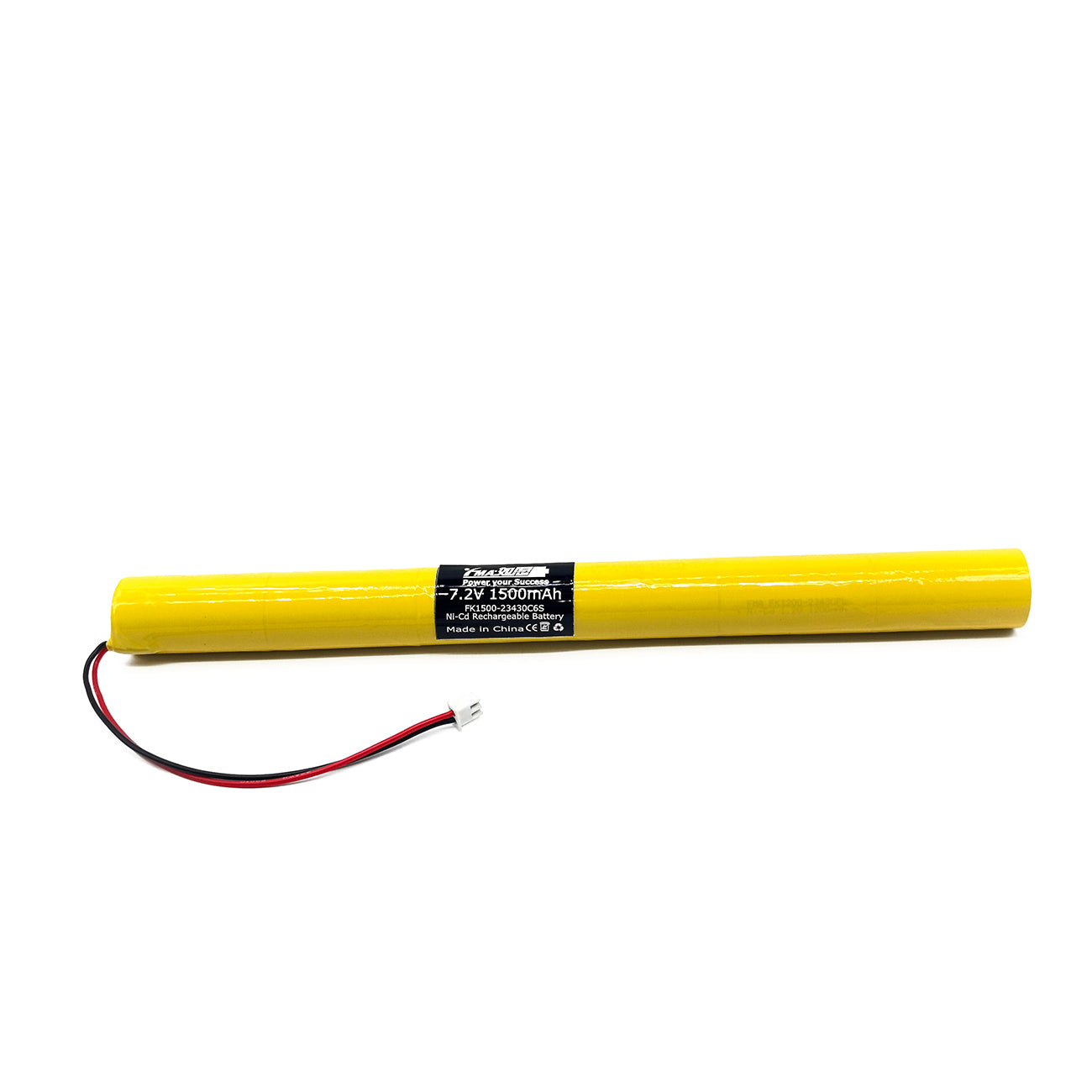 7.2V Ni-MH Ni-Cd Rechargeable Battery for Stairwell Staircase Exit LED Emergency Lighting Battery Backup