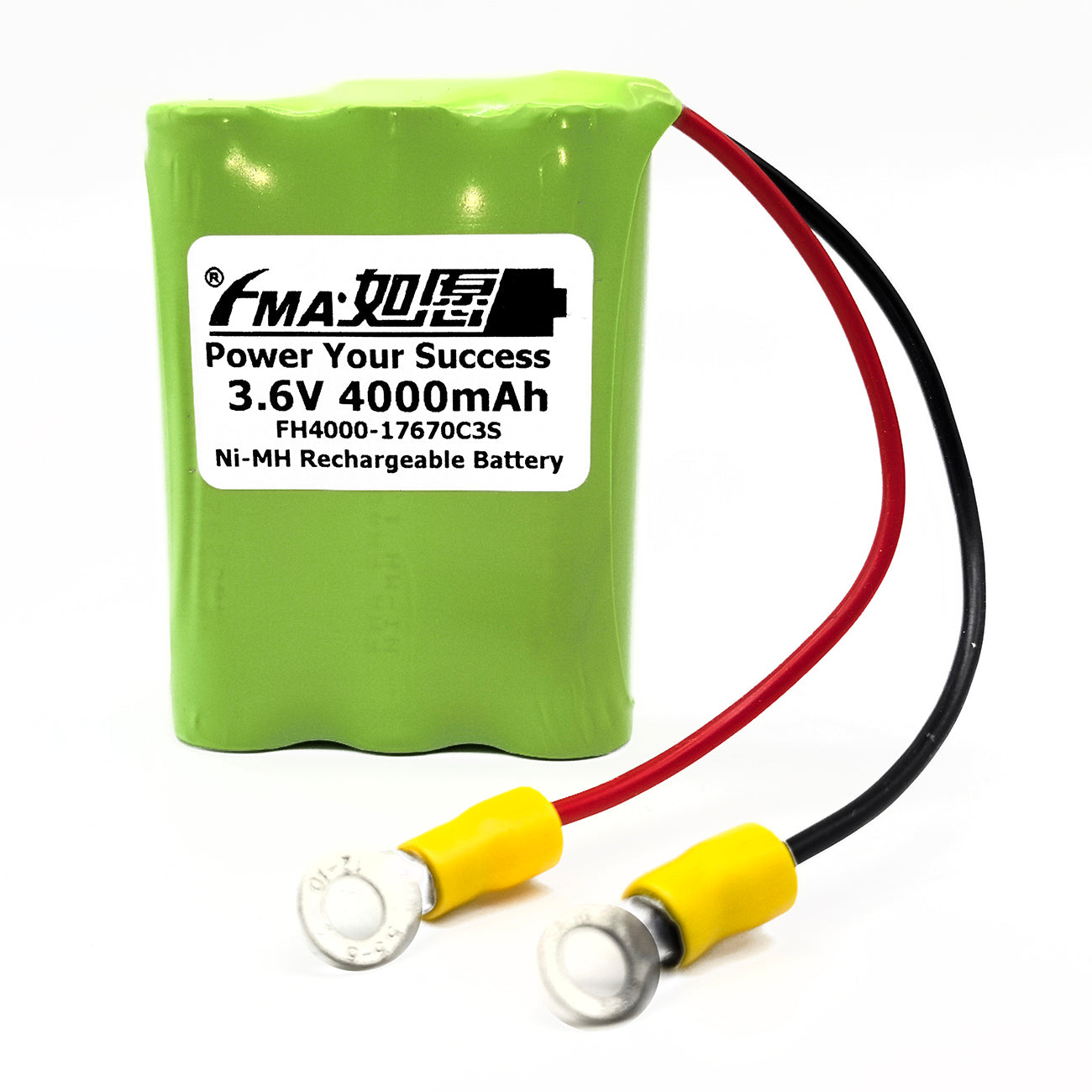 FMA 3.6V 4000mAh Ni-MH Rechargeable Battery Pack 3S for Portable LED Work Light Lamp