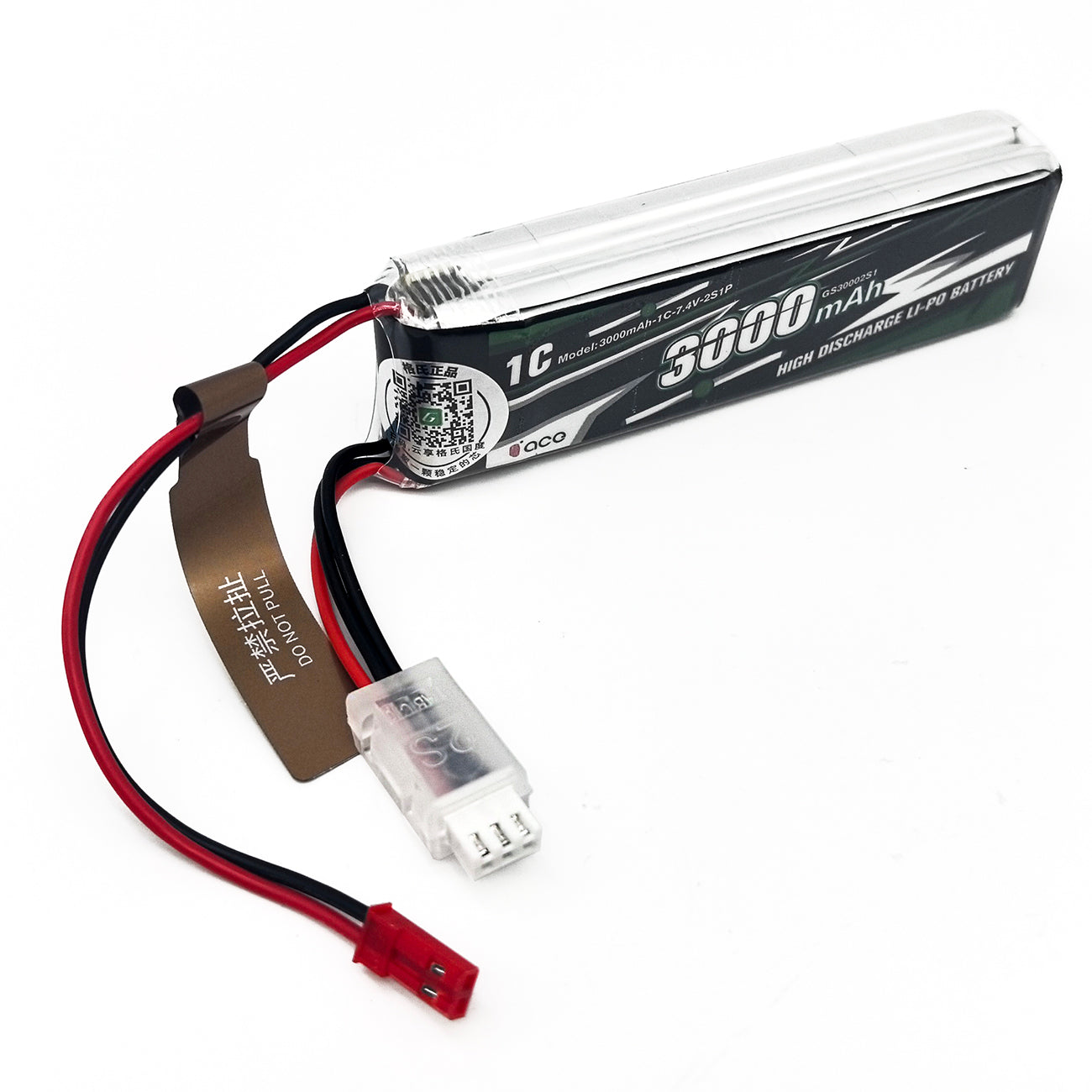 FMA ACE 7.4V Li-Po Battery for Drone TX RX Receiver FS-ST8 G7P GT5 RC Remote Control Airplane