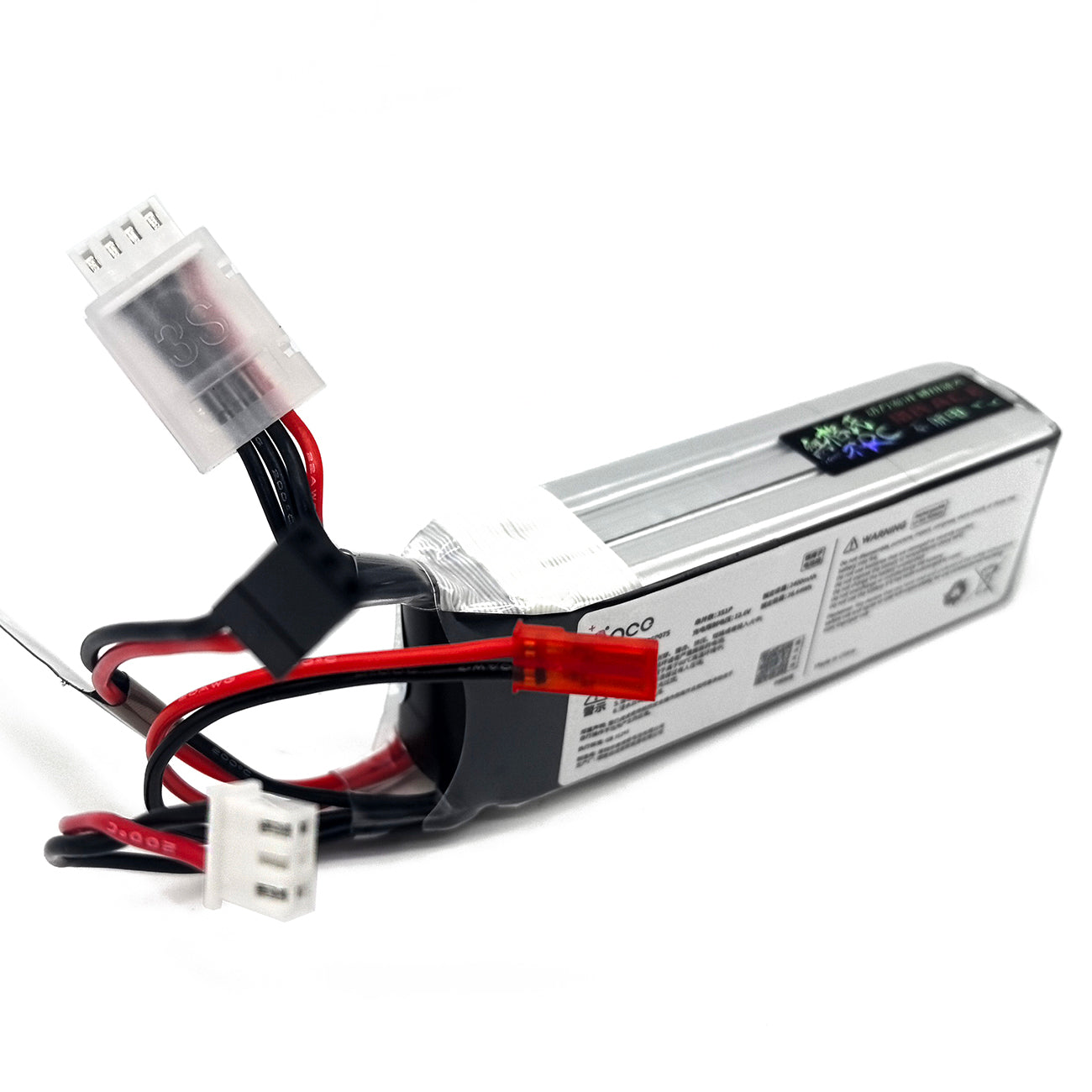 FMA ACE 11.1V 2400mAh Li-Po Rechargeable Battery for RC Receiver TX RX | 3S1P 23×32×97mm