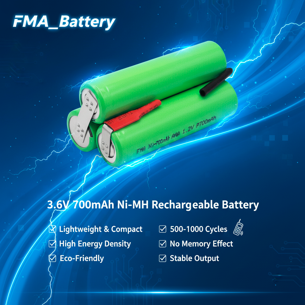 3.6V 700mAh Ni-MH Battery for Bang & Olufsen BeoCom Cordless Phone