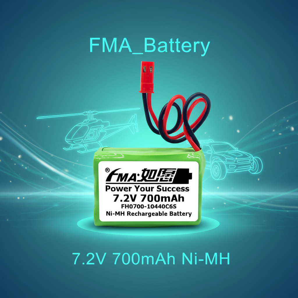 FMA_Battery 7.2V 700mAh Ni-MH Battery Poster