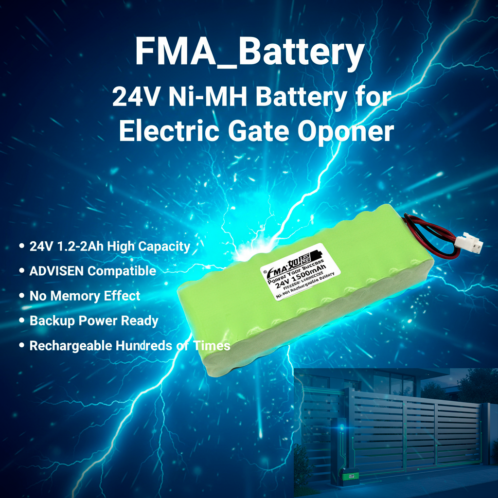 Ni-MH battery 24V-Wide application
