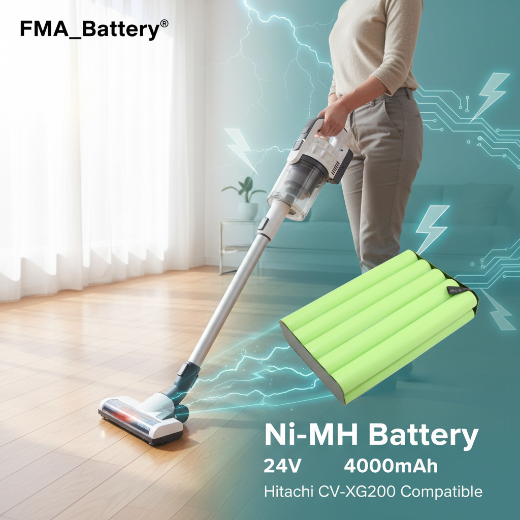 Hitachi Vacuum Battery - Clean Home
