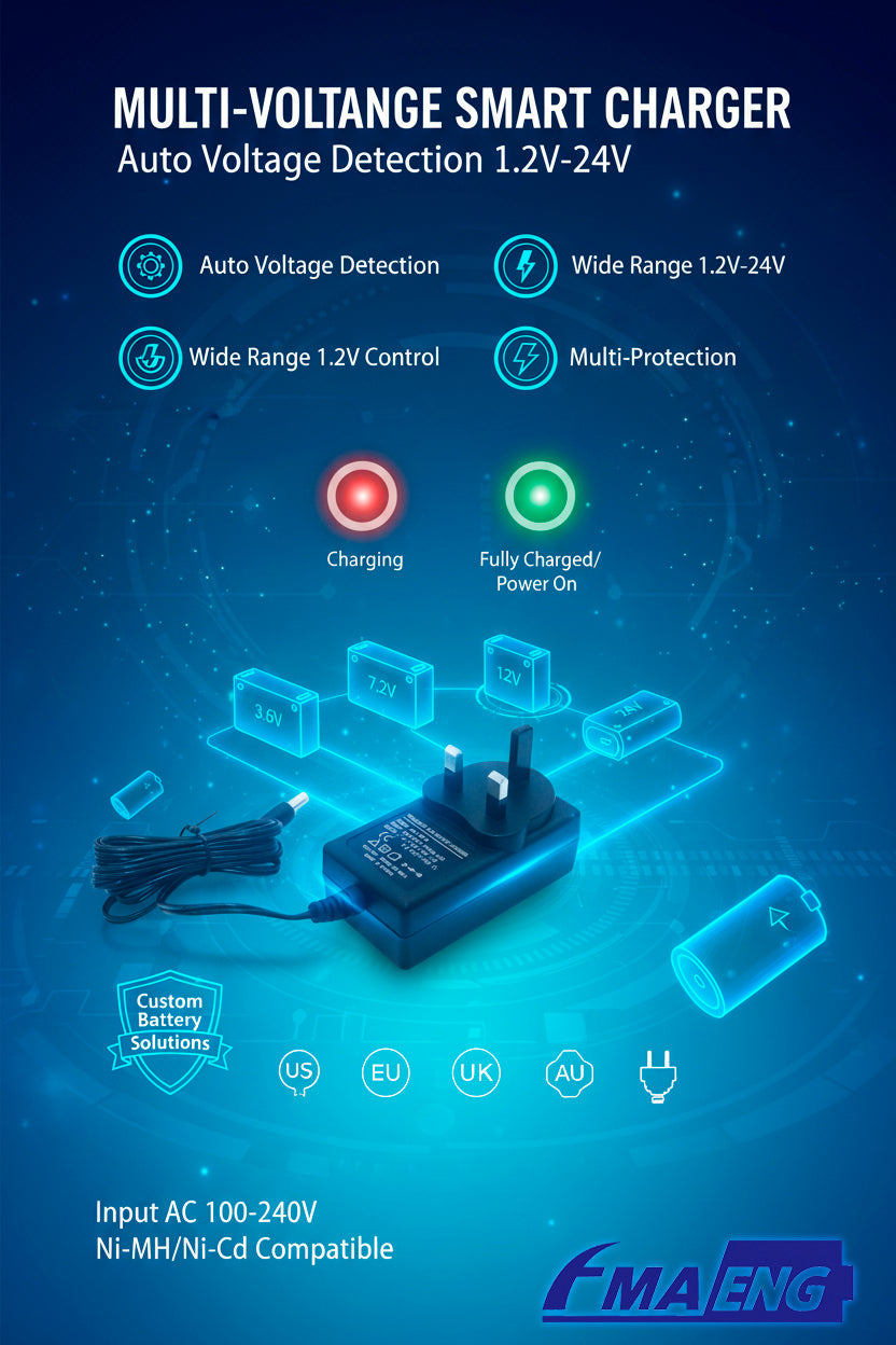 1 to 20S Ni-MH Ni-Cd charger