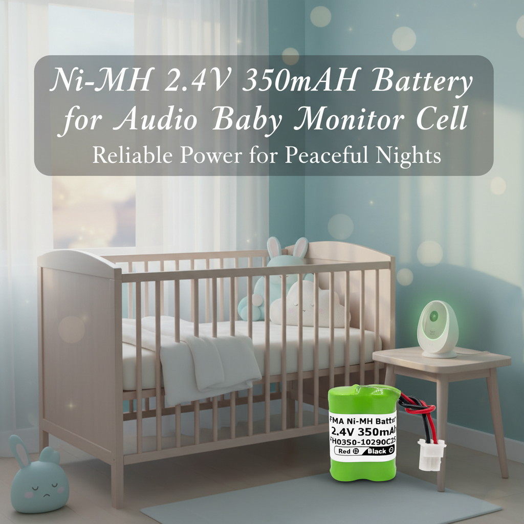 Ni-MH 2.4V 350mAH Baby Monitor Battery Poster