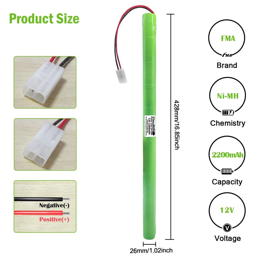 Ni-MH 2200mAh with Tamiya connector