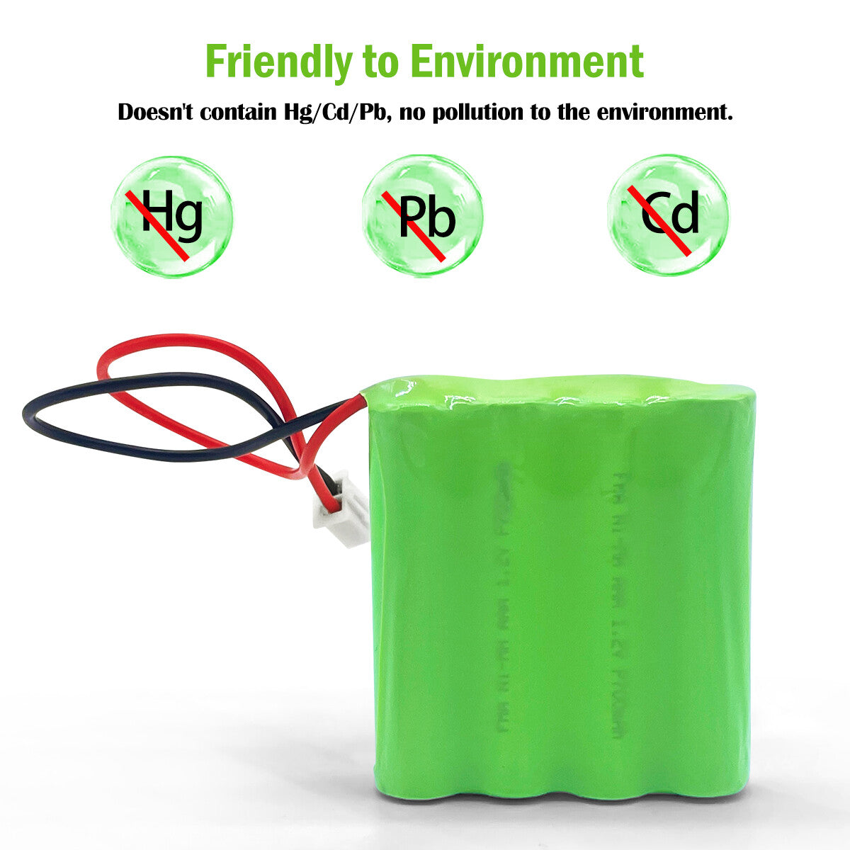 4.8V 700mAh Ni-MH Battery for Baby Monitor | Summer, Philips, LINDAM Compatible