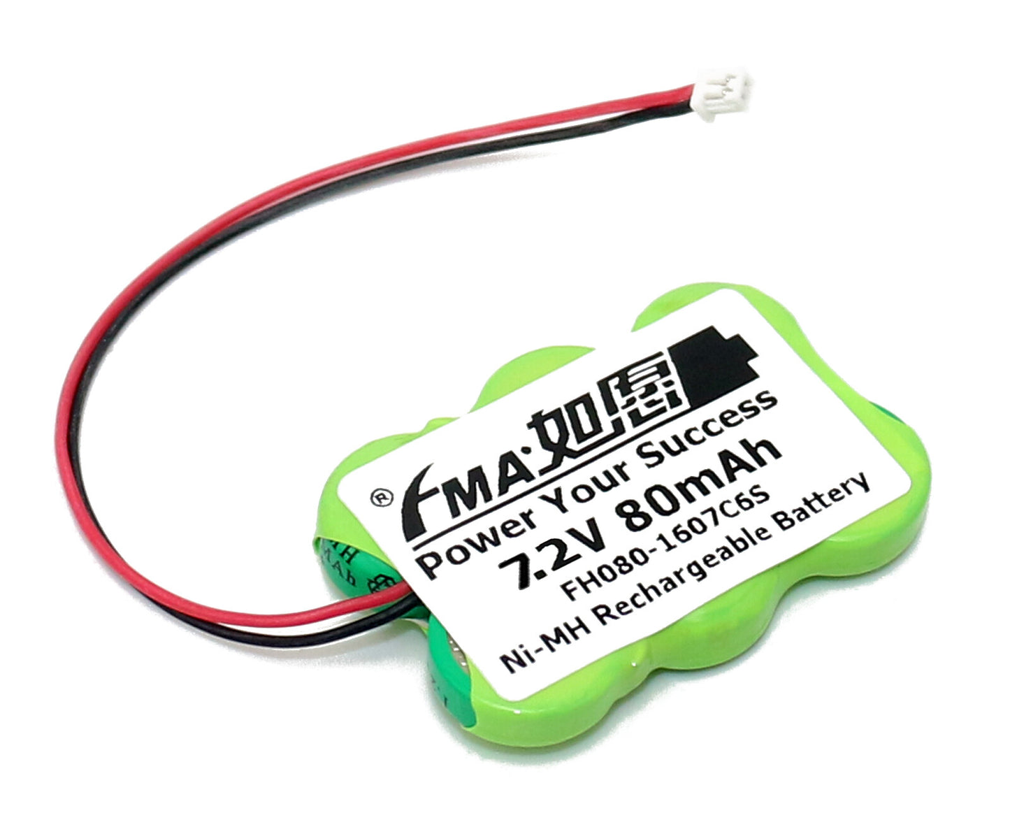Self-Powered Car Alarm Device 80H 160H 250H 7.2V 80-250mAh Ni-MH Button Battery