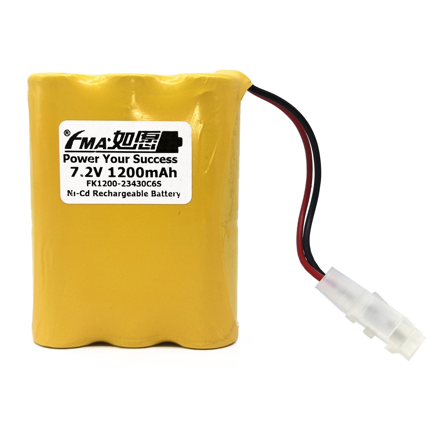 FMA 7.2V 1.2-3Ah Ni-Cd Ni-MH Rechargeable Battery for Tanaka AST 7000 Trimmer