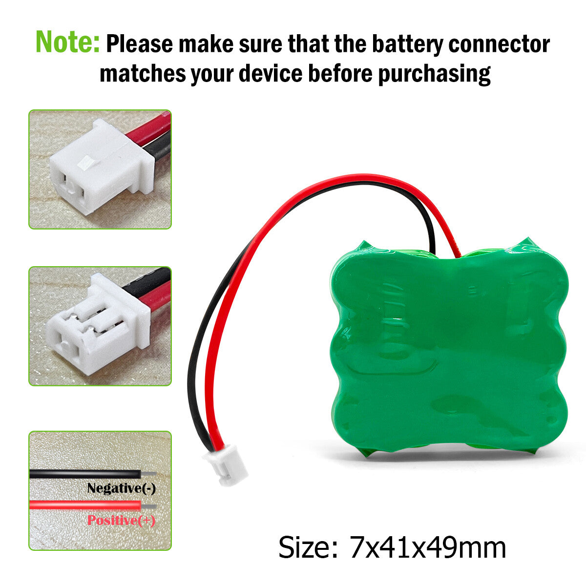 Self-Powered Car Alarm Device 80H 160H 250H 7.2V 80-250mAh Ni-MH Button Battery
