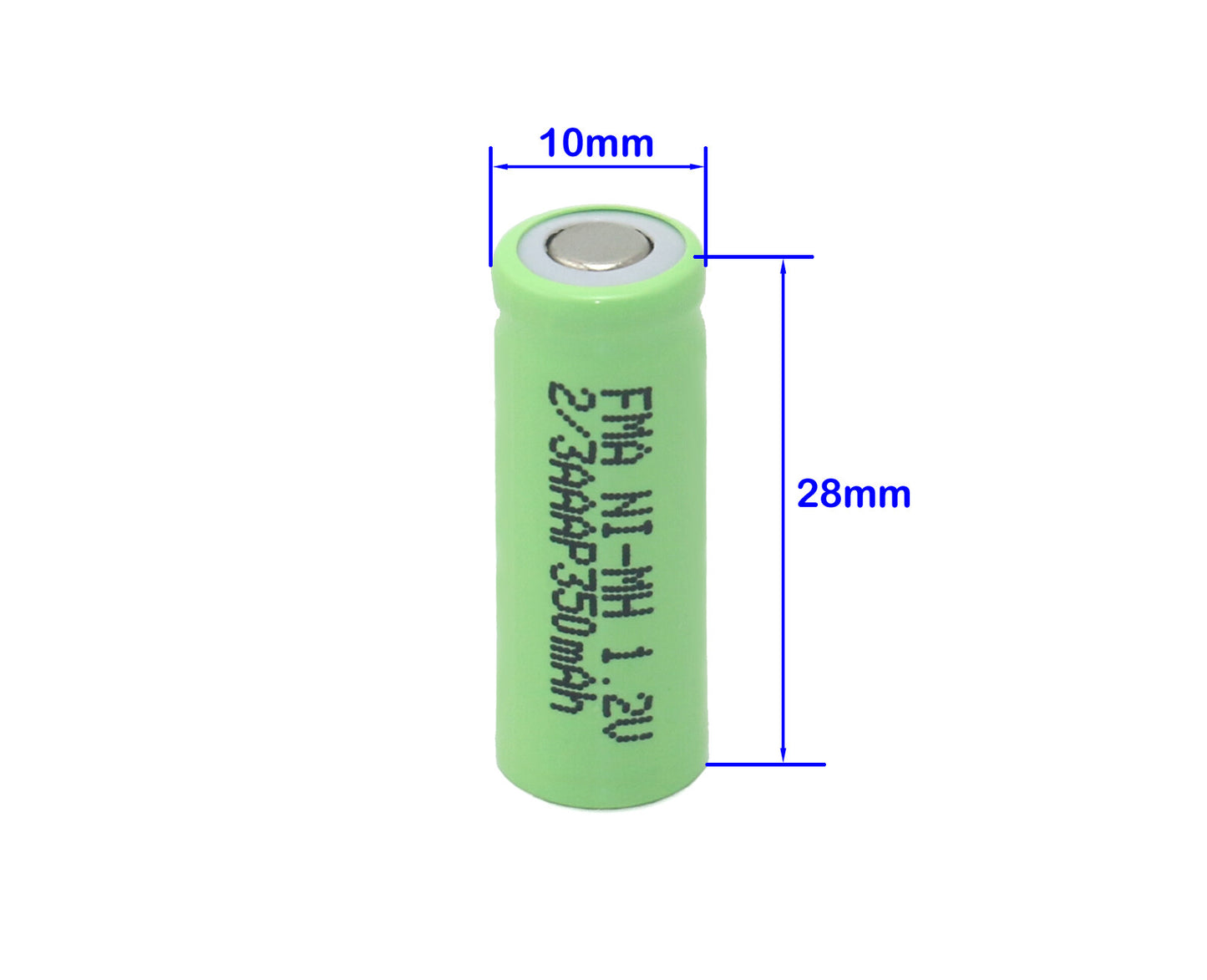 2* 1.2V Ni-MH Battery 1/3AAA 2/3AAA AAA LAAA for Electric Shaver Razor phone Toy