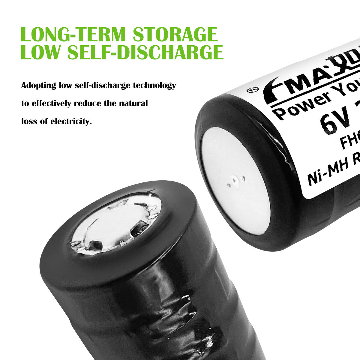 Car Alarm Electronic Throat 6V 330mAh Ni-MH Battery Rechargeable Button