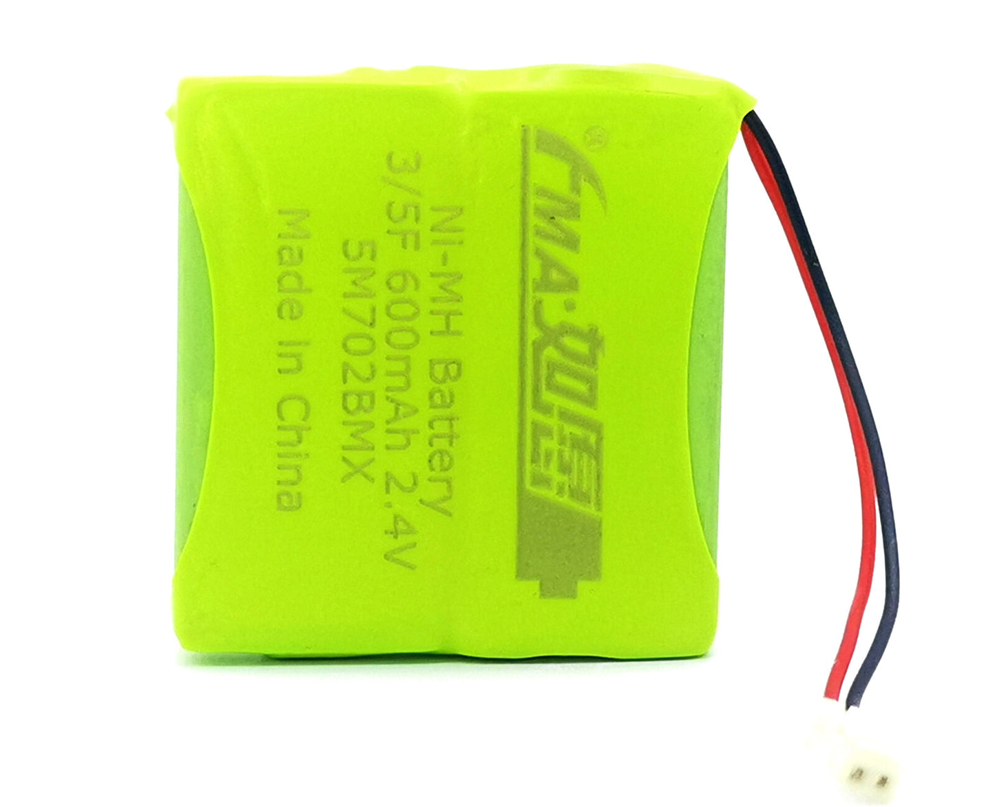 FMA Battery Ni-MH battery 5M702BMX 2.4V 600mAh-Front view
