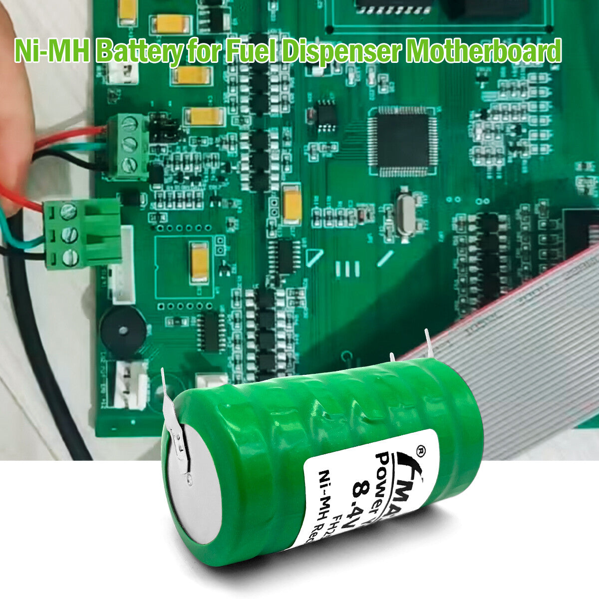 FMA Battery Ni-MH battery Button pack 8.4V 250mAh 7ST-Wide application