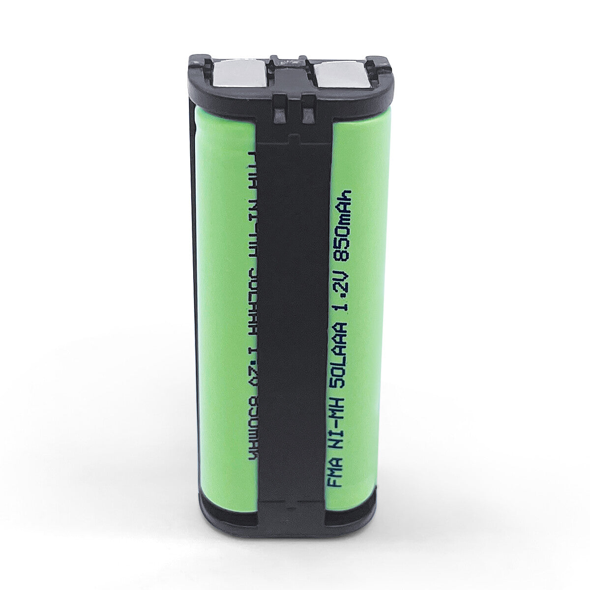 FMA Battery Ni-MH battery P105 2.4V 850mAh-Front view
