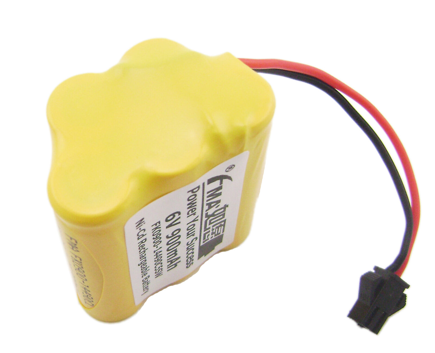 FMA Ni-MH 6V 0.6-2 Ah Battery for 80 LED Solar Sports Light Backup Power Supply