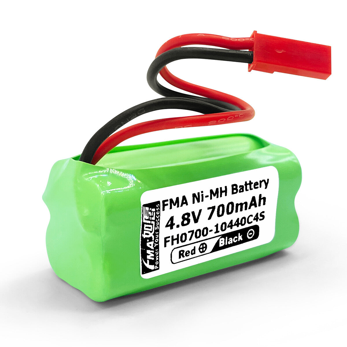 Ni-MH battery 8.4V 700mAh-3D view
