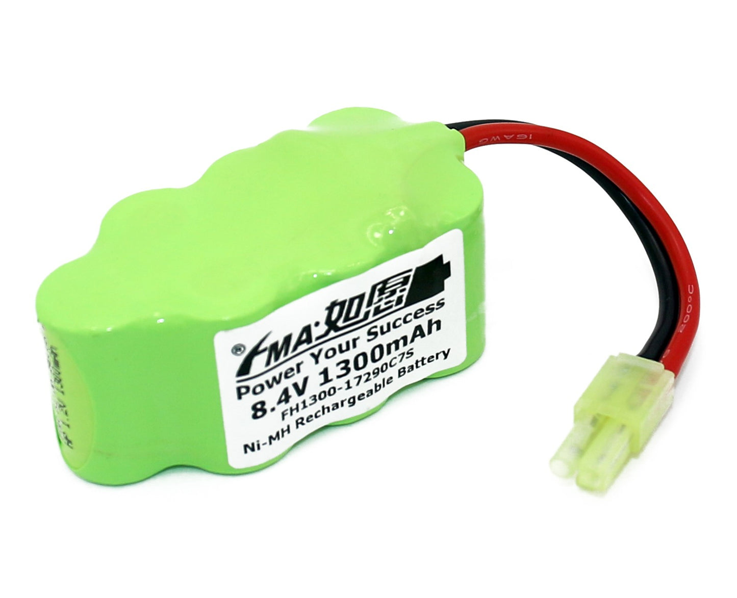 8.4V 1300mAh Ni-MH Rechargeable Battery for RC Car Airplane & Remote Control Toys