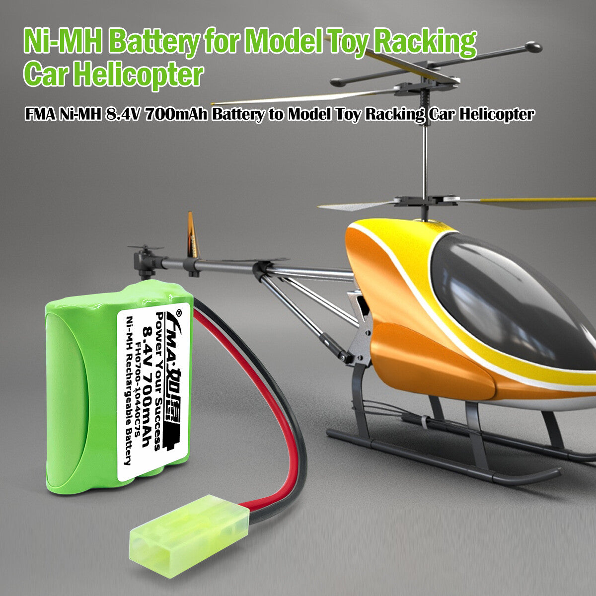 Ni-MH battery 8.4V 700mAh-Wide application
