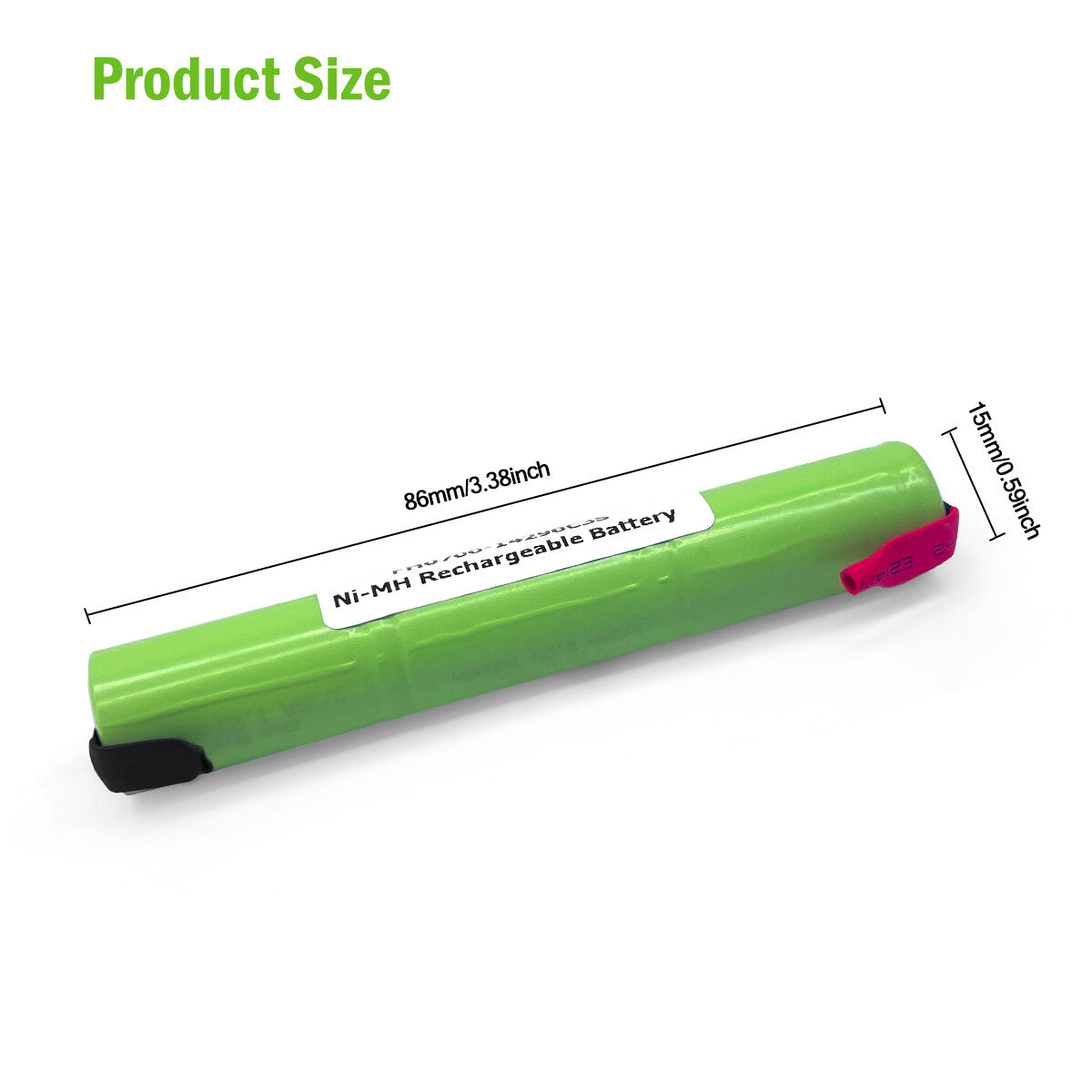 Toothbrush Colgate A1500 Spare Shaver Razor 3.6V 350-2200mAh Ni-MH Battery
