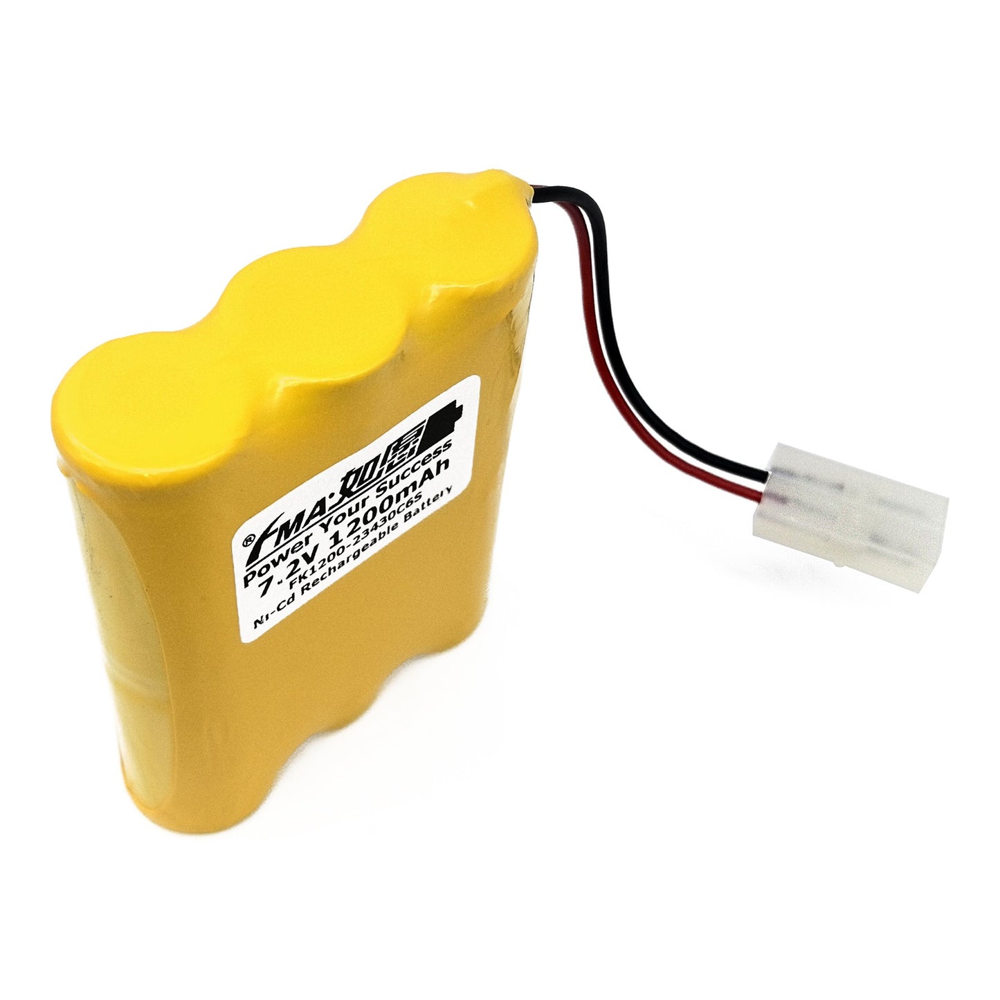 FMA 7.2V 1.2-3Ah Ni-Cd Ni-MH Rechargeable Battery for Tanaka AST 7000 Trimmer