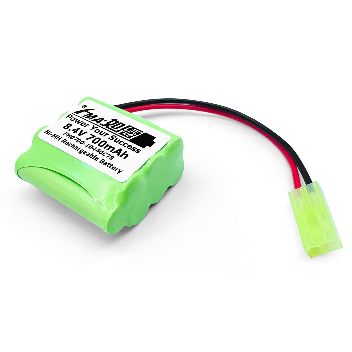 Ni-MH battery 8.4V 700mAh-3D view
