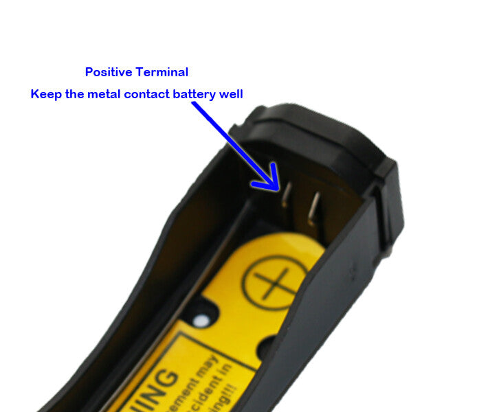 Protected Li-ion Battery Holder-contacts
