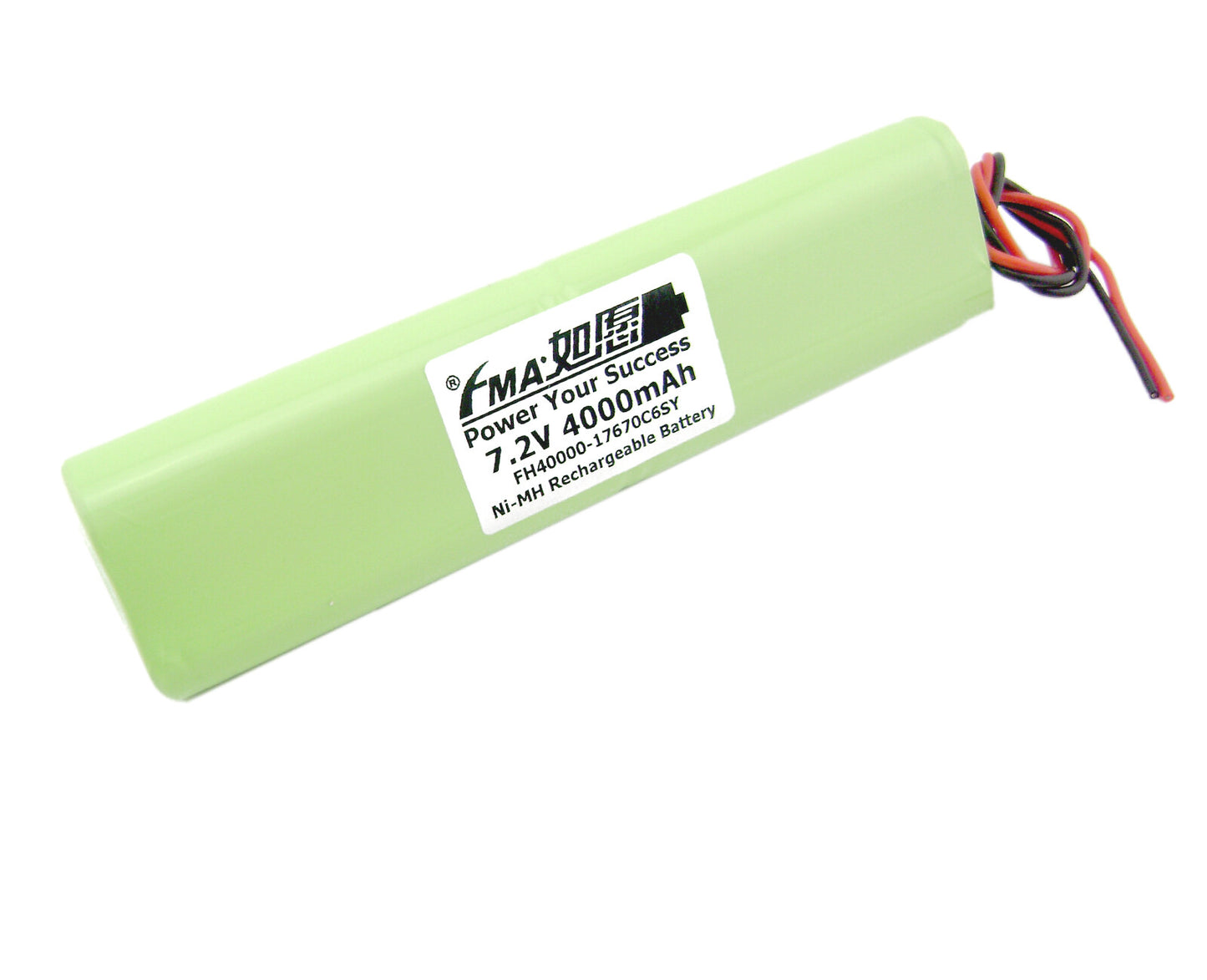 7.2V 4000mAh Ni-MH Rechargeable Battery for Powerizer NPA-AS5 Diving Lamp & Toys