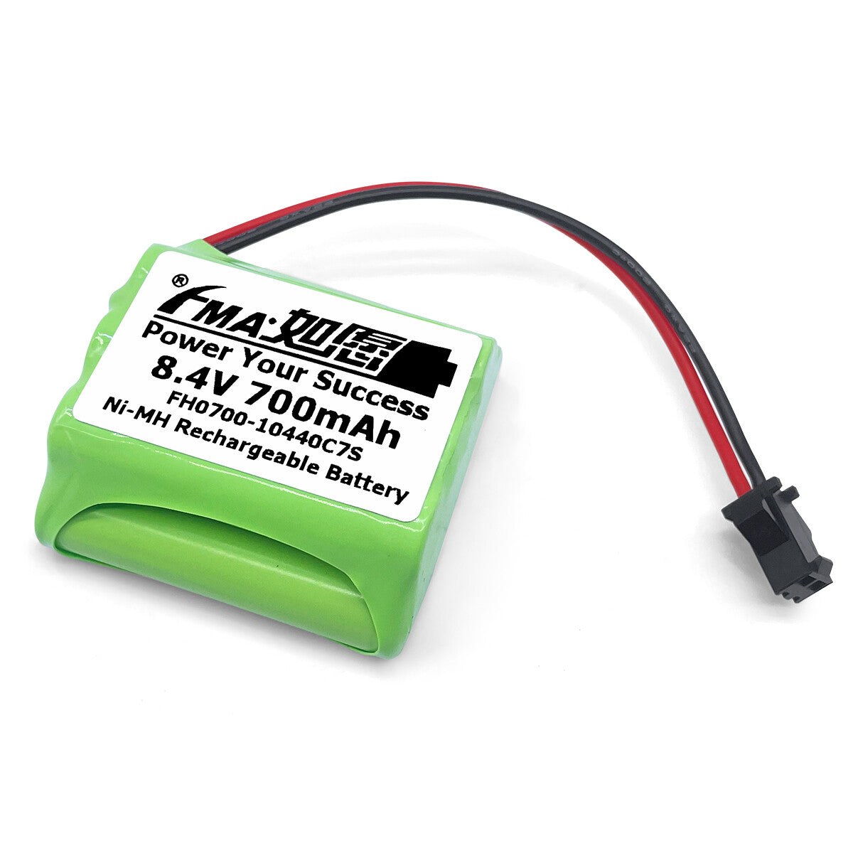 Ni-MH battery 8.4V 700mAh-3D view2