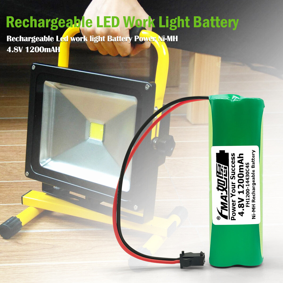 Luminous Voice Toys Baby Video Player Verilux UV 4/5AA 4.8V 1200mAH NiMH Battery