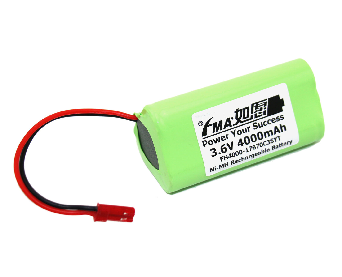 FMA 3.6V 4000mAh Ni-MH Rechargeable Battery Pack 3S for Portable LED Work Light Lamp