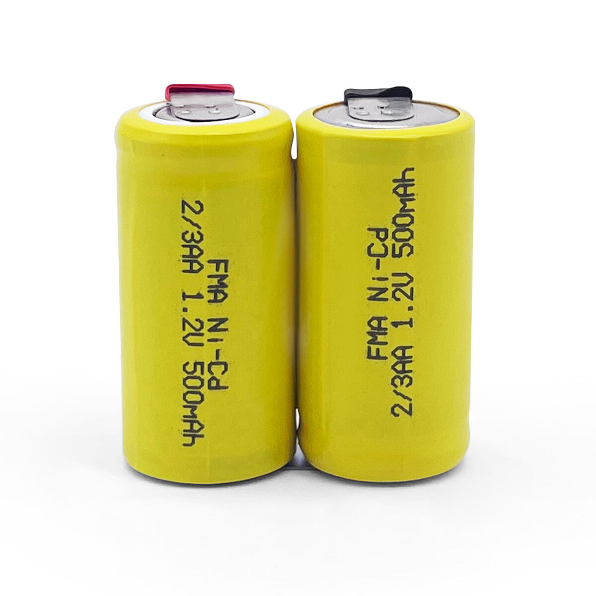 Ni-Cd 2.4V 500mAh 14x28x30mm