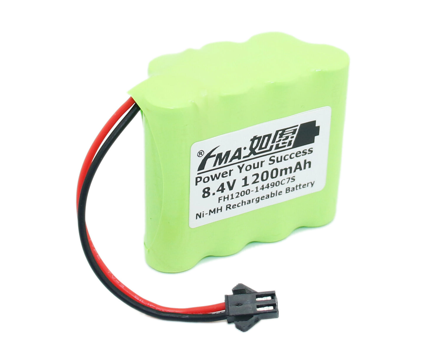 8.4V 600-2000mAh Ni-MH Rechargeable Battery for Mark-7 Meter Model Car Toy