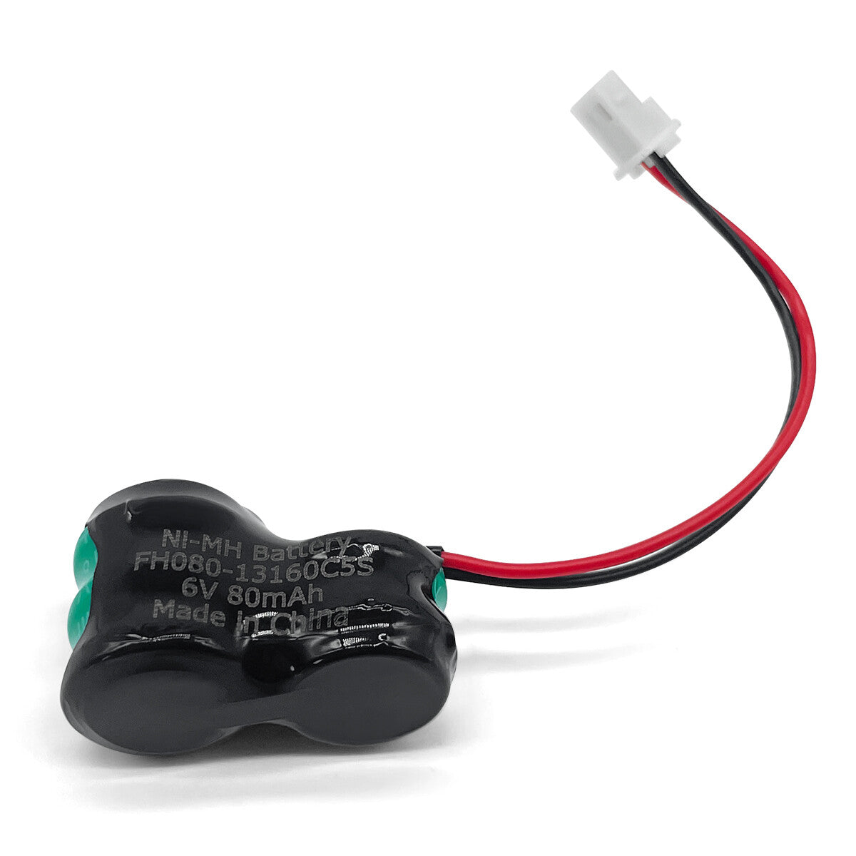 FMA Battery Ni-MH battery Button pack 6V 80mAh 5SH-Front view
