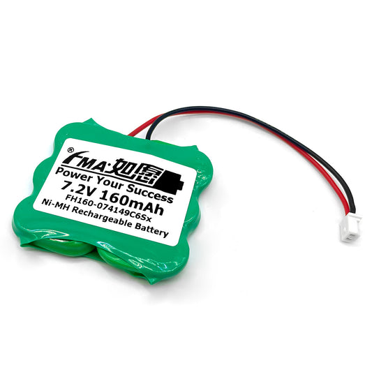 FMA Battery Ni-MH battery Button pack 7.2V 160mAh 6SX-Over view
