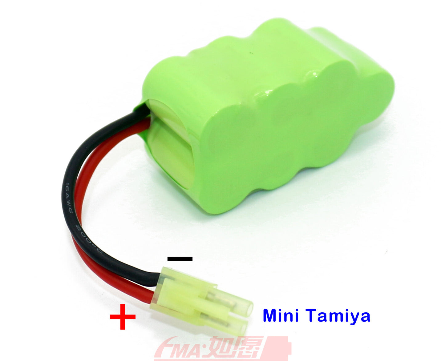 8.4V 1300mAh Ni-MH Rechargeable Battery for RC Car Airplane & Remote Control Toys