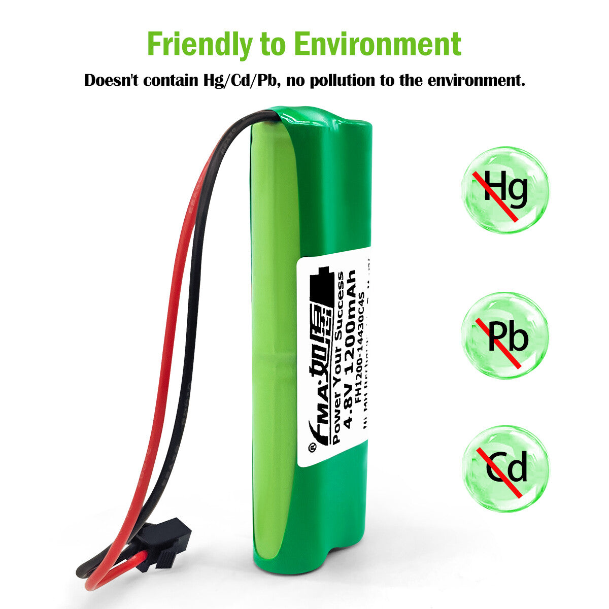 Luminous Voice Toys Baby Video Player Verilux UV 4/5AA 4.8V 1200mAH NiMH Battery