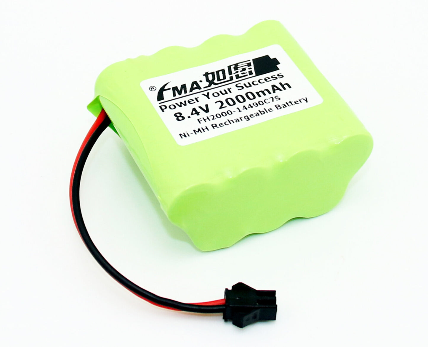 8.4V 600-2000mAh Ni-MH Rechargeable Battery for Mark-7 Meter Model Car Toy