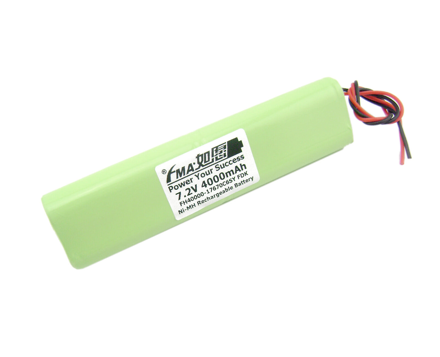 7.2V 4000mAh Ni-MH Rechargeable Battery for Powerizer NPA-AS5 Diving Lamp & Toys