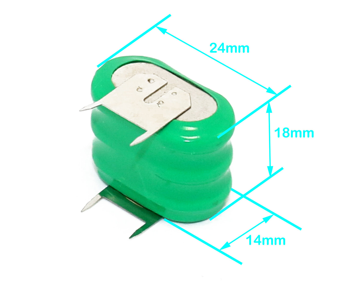 3.6V 160mAh Ni-MH Battery for Remote Controls Sensors Crossfire Car Alarm Siren